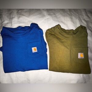 Baby Carhartt 2 Long Sleeve Pocket Bodysuit